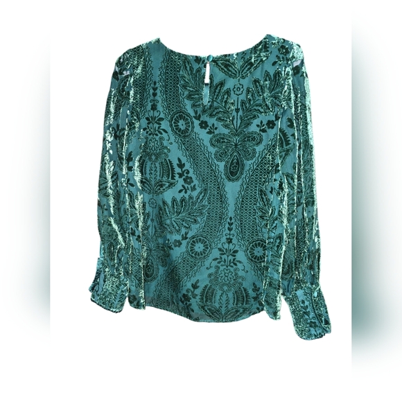 Soft Surroundings Vanetta Velvet Top Size XS - Picture 5 of 8